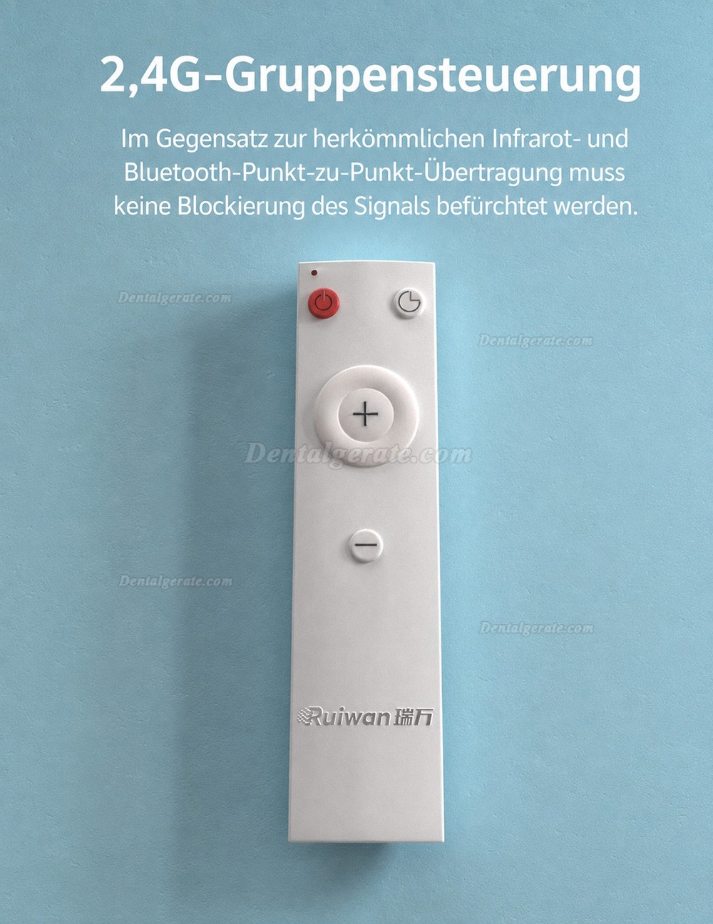 RUIWAN RD80 Extraorales Aerosol Zahnsaugsystem Externer Vakuumsauger 4 Filter Schicht + 2 UV-Lampen + Plasma
